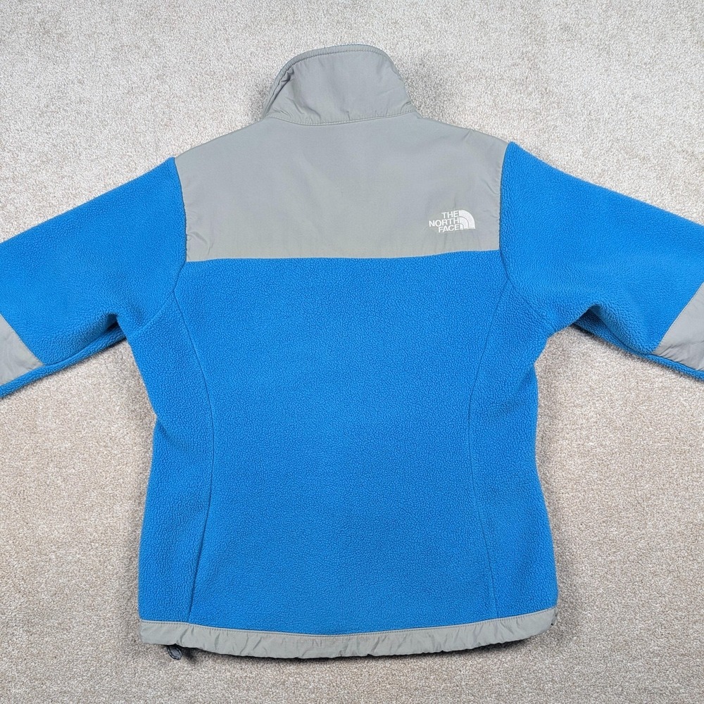 The North Face Jacket Womens Small Blue Gray Denali Polartec Fleece Full‎ Zip - Picture 11 of 12